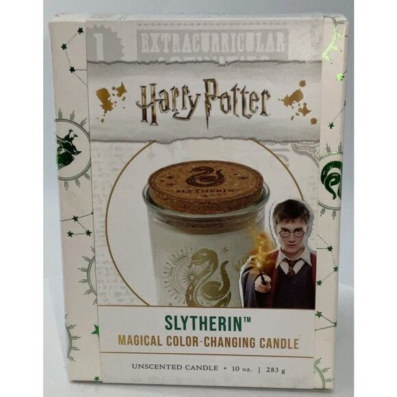 Harry Potter: Magical Color-changing Slytherin Candle Insight Editions - Picture 1 of 4